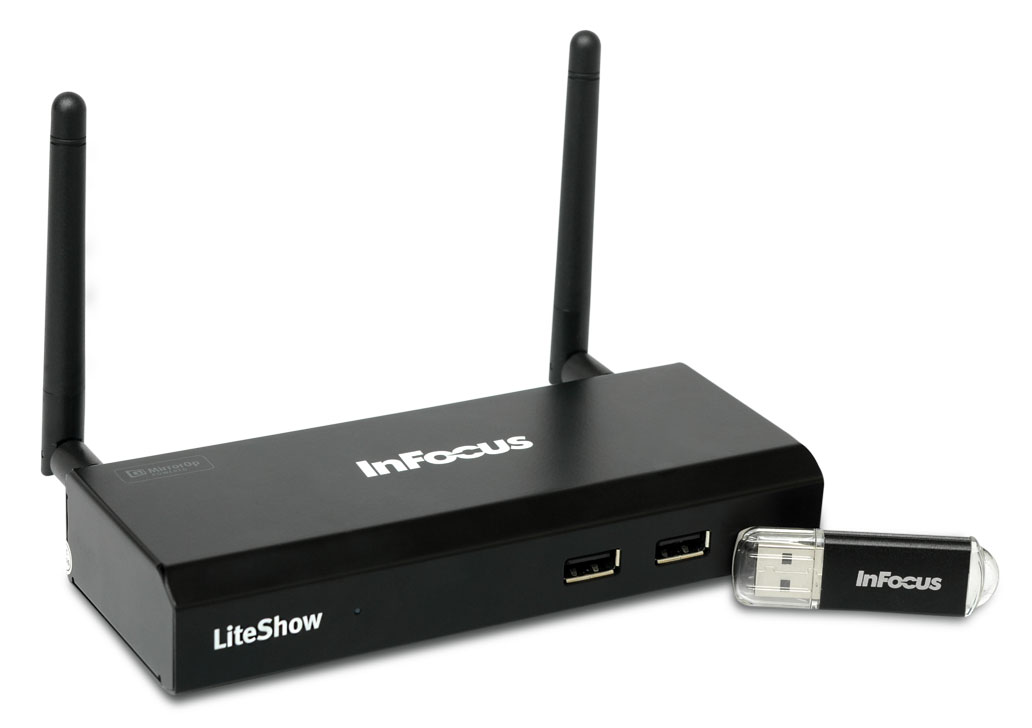 <b>InFocus LiteShow4 Wi-Fi (модуль для беспроводного подключения любых проекторов с VGA, HDMI, USB)</b>