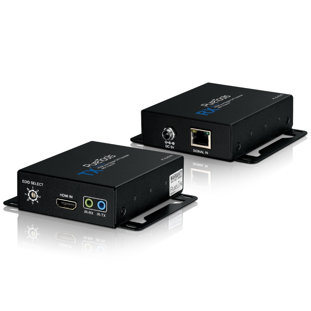 PT-E-HD10 - комплект для передачи HDMI сигнала по витой паре до 50 м